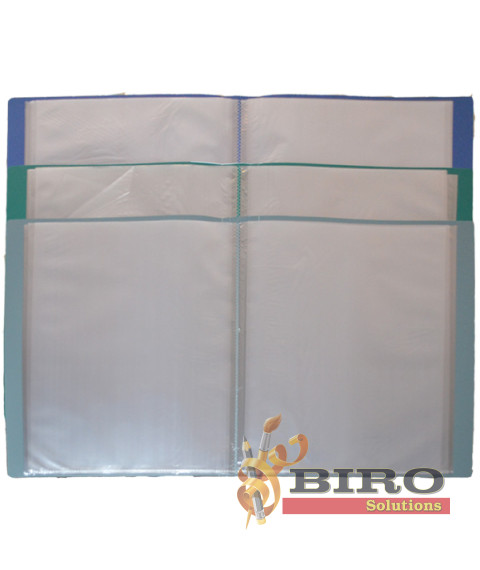 Mapă cu 60 folii, A4, culori asortate, SEL60AB